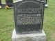 Thomas Cunningham / Mary E Lee headstone