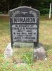 Charles Ross McMahon, Rachel Ann Baumhour, James F. McMahon headstone