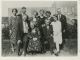 The Webber Family - back row L to R - Bert. John, Flora Marshall, Mary, Isobel Fleming & George. Front row -  Willie, Jane, George & Ethel