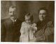 Mr & Mrs Alex Riley and son Willie. The picture was taken at the Canadian National Exhibition in 1906