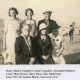 Alex McInroy and ladies at Spanish Beach, Vancouver c1937