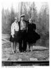 Teresa Peacock, Theo Peacock and Annie Carmichael c1946